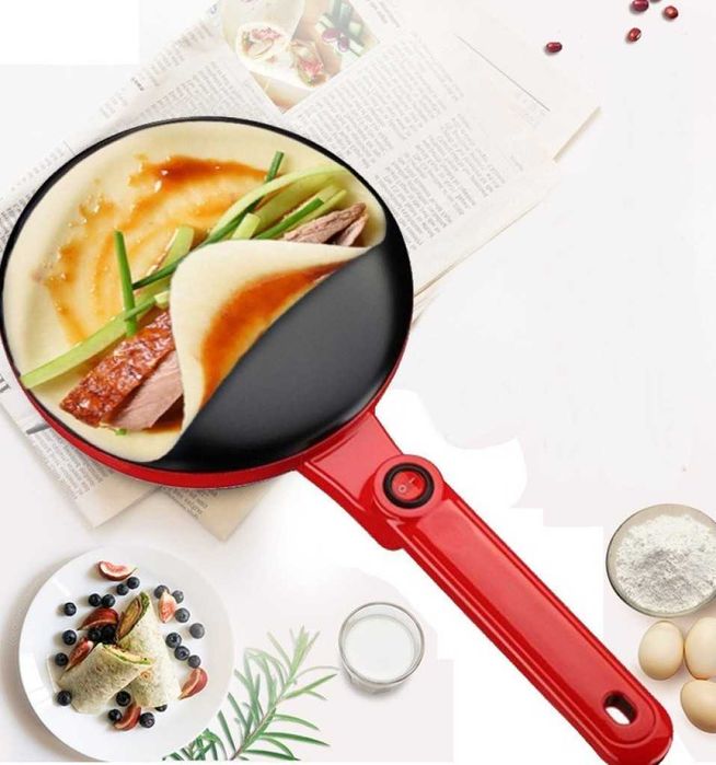 Електрически тиган за палачинки и пролетни рулца