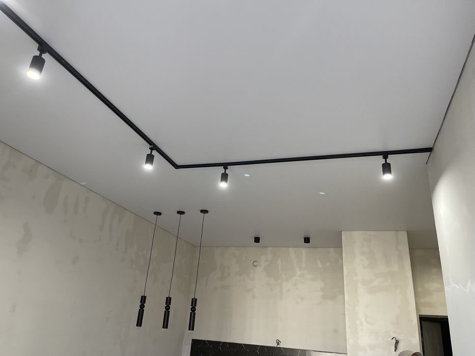 От 1000тг кв.м Натяжные потолки