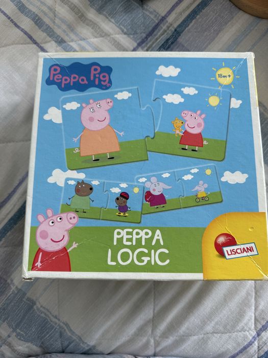 Детски дървени играчки пъзели игри Fisher Price Jeueco IKEA