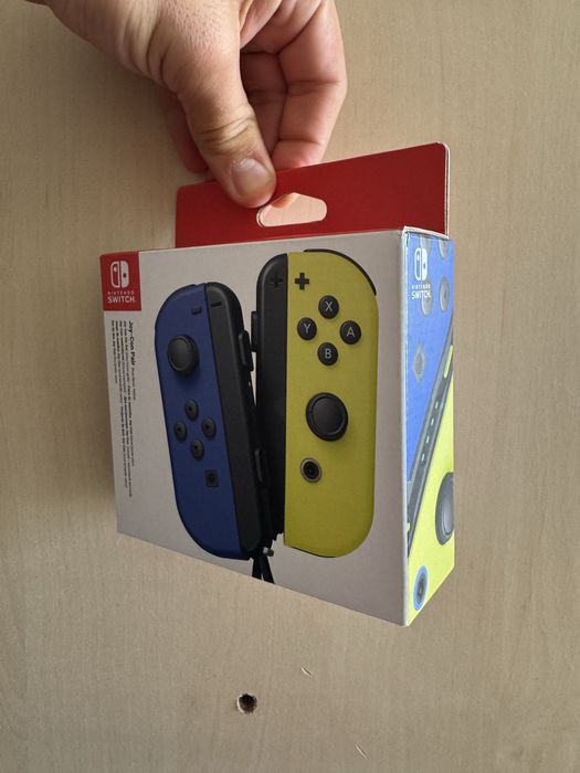 Контролер Nintendo Switch Joy за Con Pair, Neon Blue & Neon Yellow