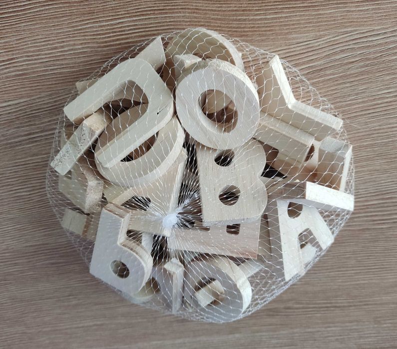 Дървени букви/азбука