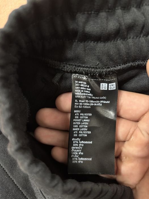 Черные штаны uniqlo