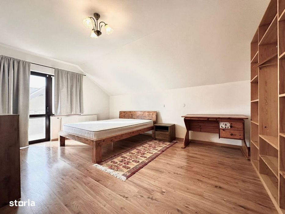 Casă de închiriat - 5 camere | 190 mp utili|Curte 500 mp|Saună|Stupini