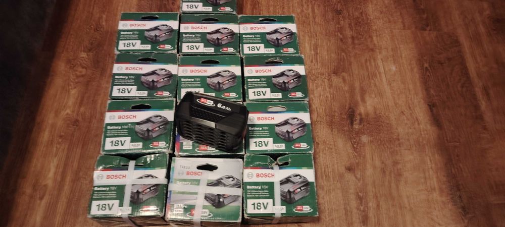 Bosch 18V/6ah model nou 2024 luna 08