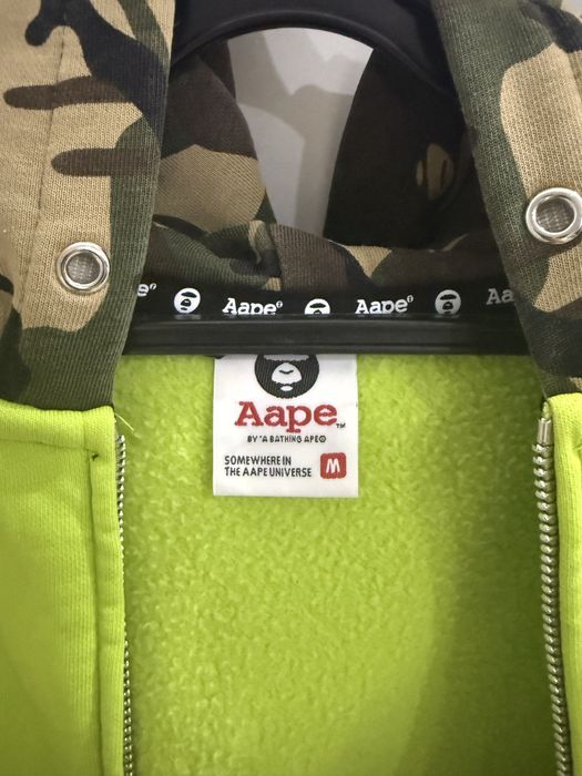 Aape zip hoodie легит