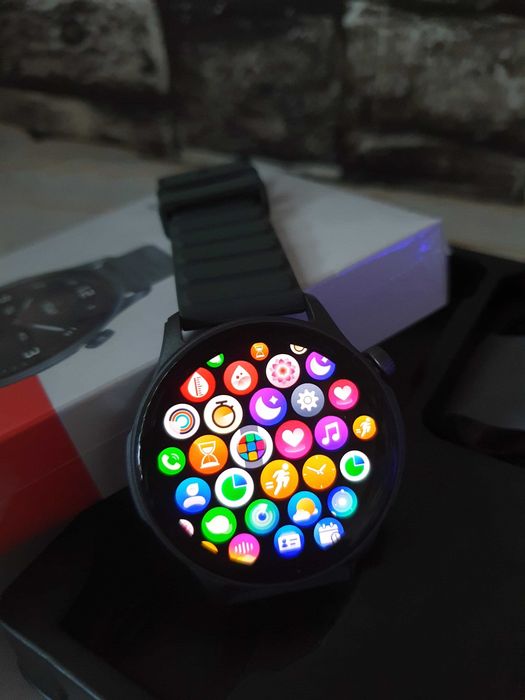 SmartWatch Zeblaze 3 Pro 1.43inch amoled, Apel/vorbit direct din ceas