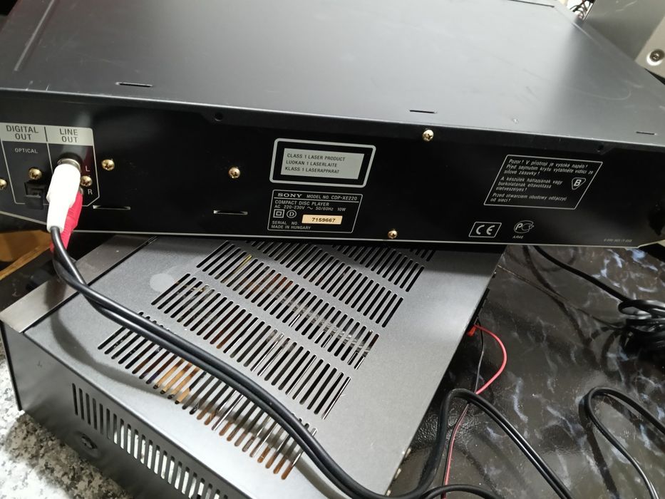 CD player deck Sony cdp -xe220