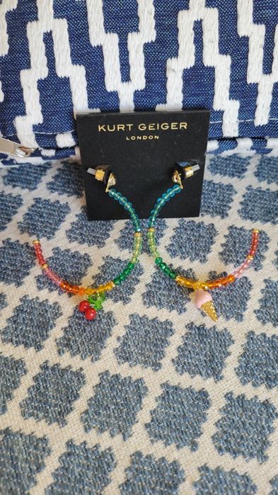 6 броя Обеци Kate spade Kurt Geiger
