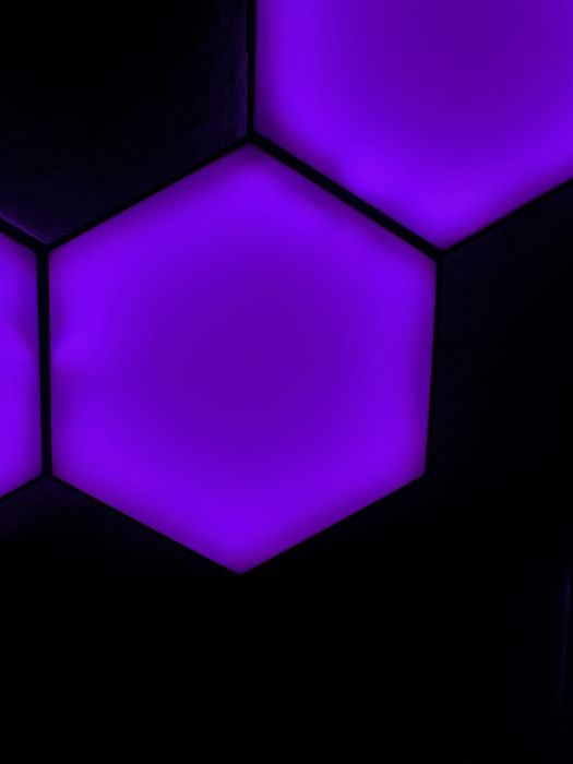 Модулна лампа RGB/ гейминг осветление/ хексагон/ ЛЕД осветление