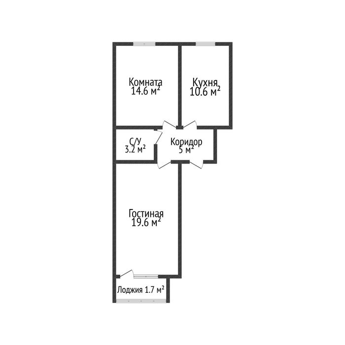 Продажа 2-ком квартиры в районе КСК