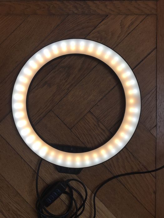 Lampă cerc led pt vloggeri - jocuri, jucării