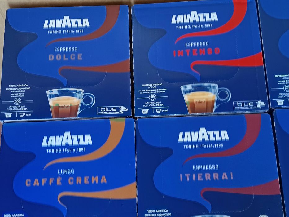 Капсули Lavazza Лаваца , кафе на зърна-Лаваца, карт. чаши