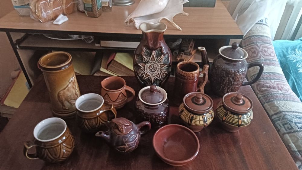 Посуда. Хрустальные вареньецы.