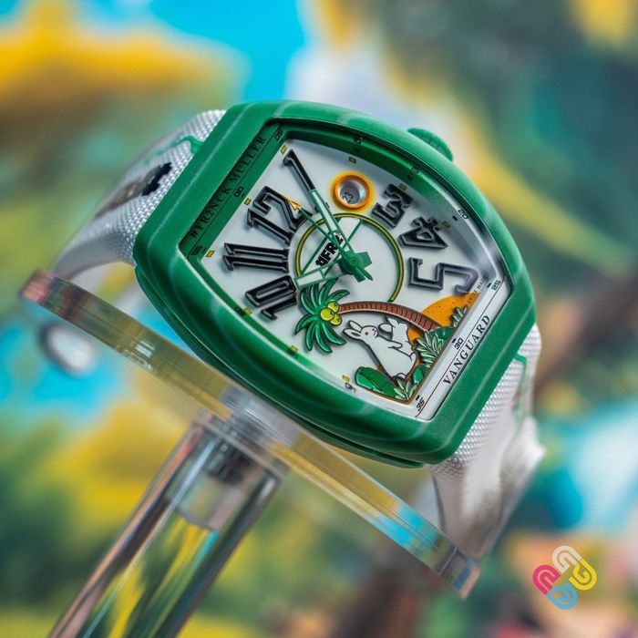 Franck Muller Vanguard Beach “FR2” Green V 41 SC DT BEACH GF VR VE BC