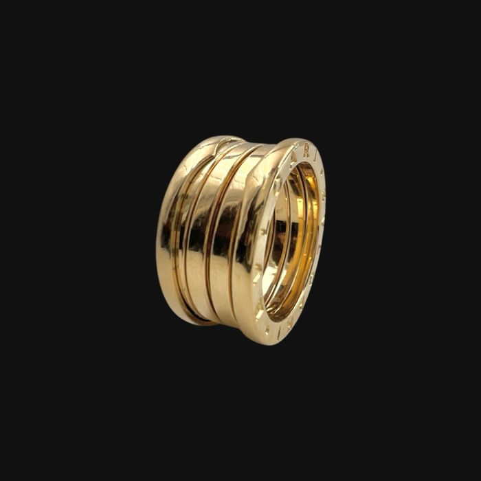 BVLGARI B.zero1 Three-Band Ring 18K Gold дамски пръстен 54