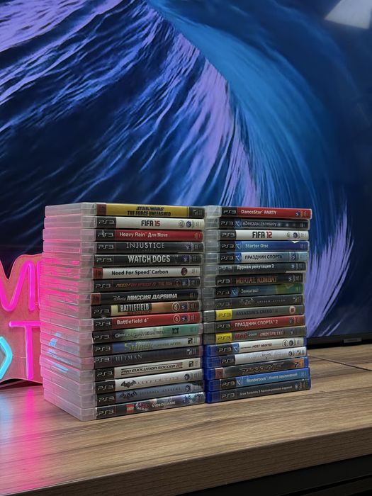 Диски для PlayStation 3 по 3.000 тенге