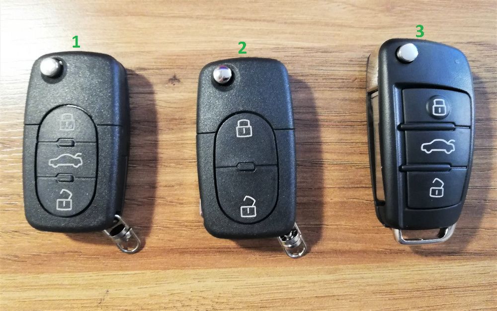 Кутийка ключ Ауди