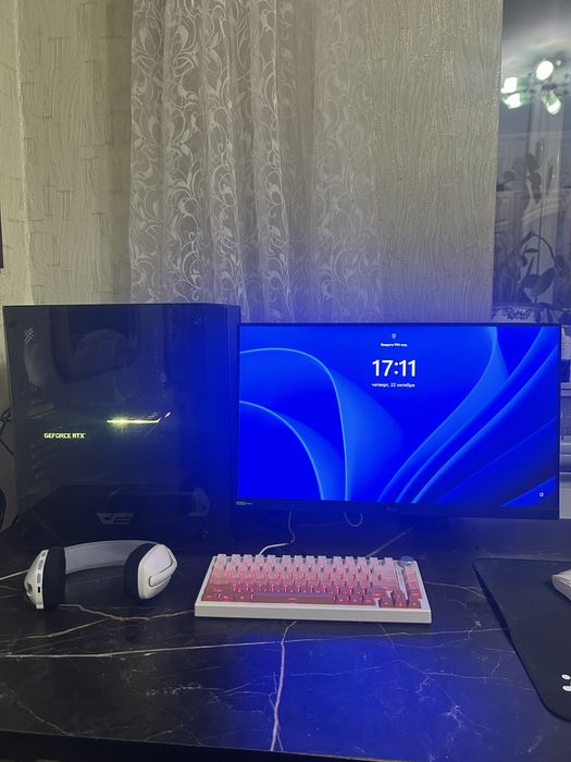 Продам игровой ПК, rtx 3060 ti ryzen 7 5700x 16gb 512gb nvme