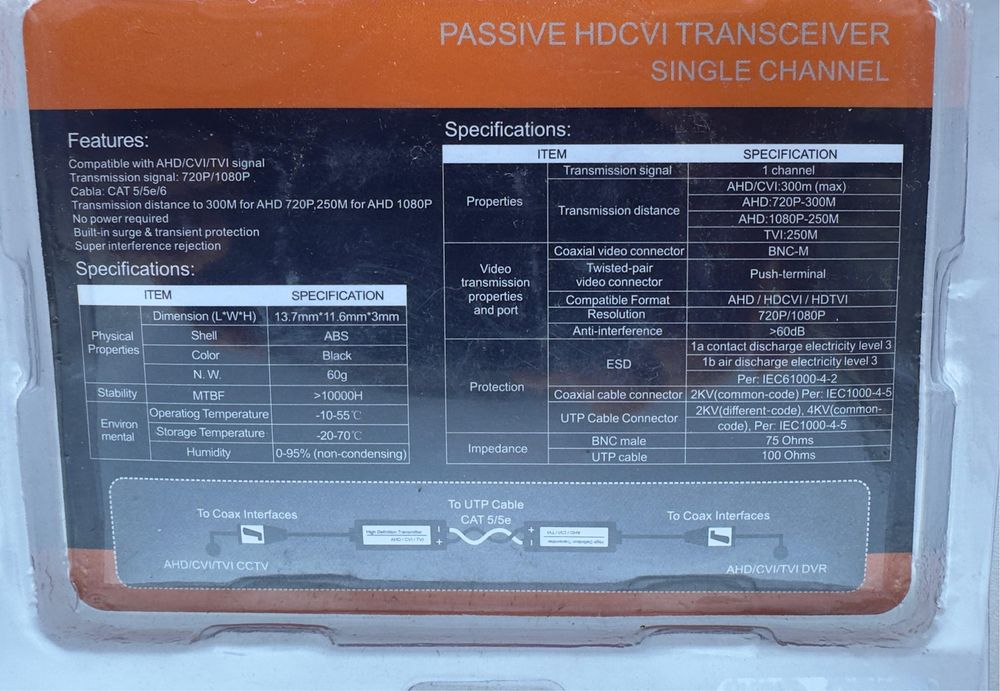 Optimus B-1T видео балун