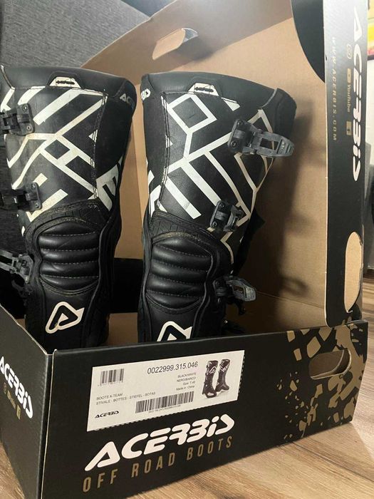Продавам ENDURO/Off Road БОТУШИ ACERBIS размер 46, използвани