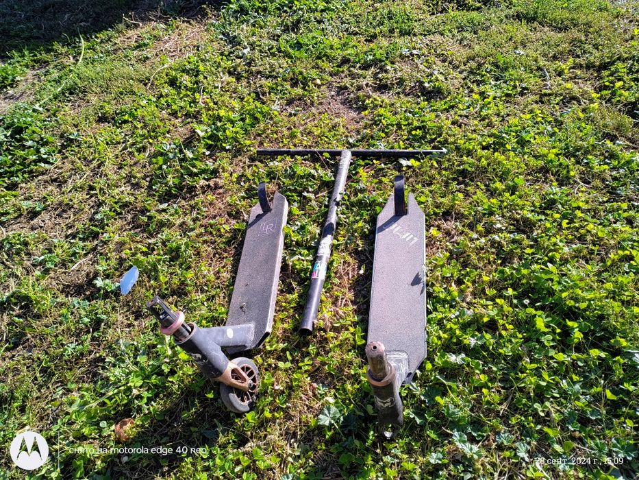 Продам трюковой самокат и комплектующие