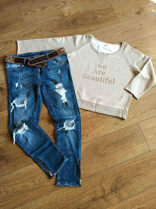 ZARA дамски дънки и блузки