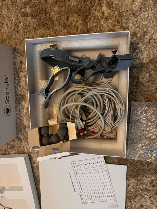 Aparat EKG electrocardiograf spengler cardiomate 7 nou cu interpretare