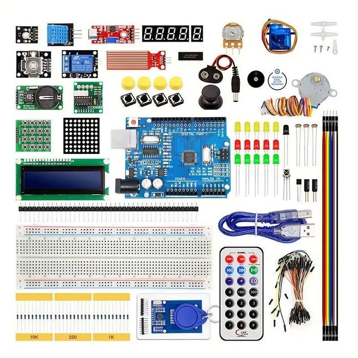Расширенный набор Arduino UNO (RFID) для начинающих в оптовых ценах!