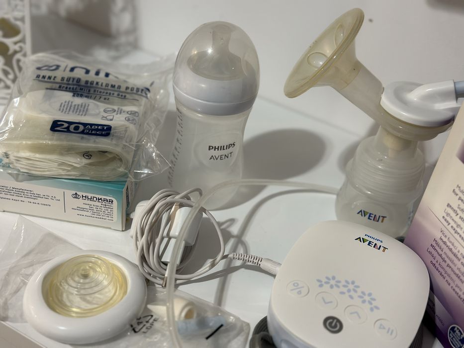 Vand pompa electrica de san philips avent si pungi recoltare lapte