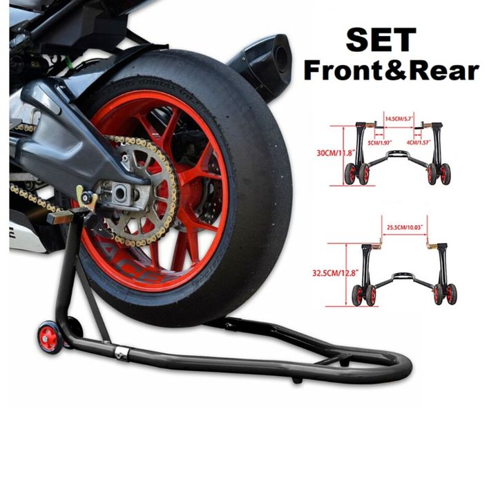 Стойка мотор предна+задна комплект