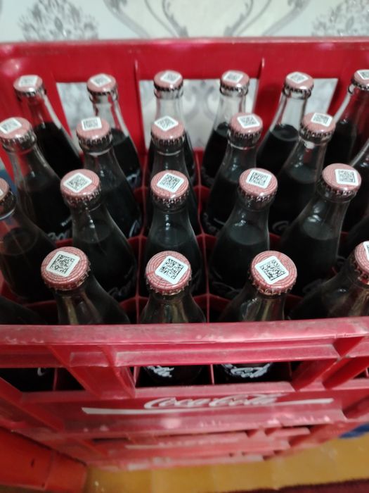 Кока кола шиша тараси хаммаси янгидай