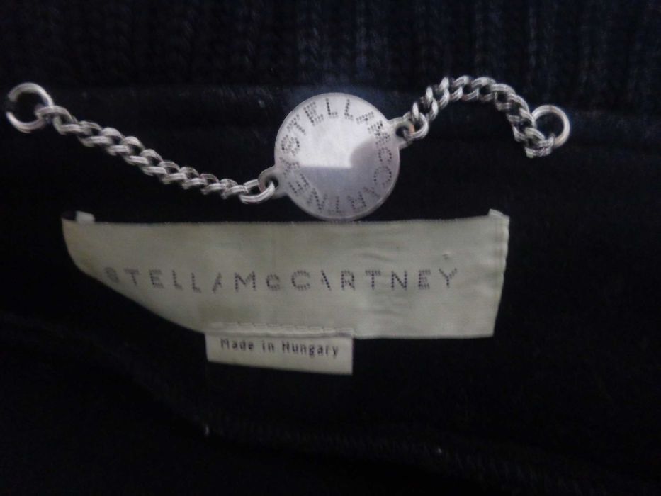 Palton Stela McCartney  cu gluga tip poncho capa marimea 44