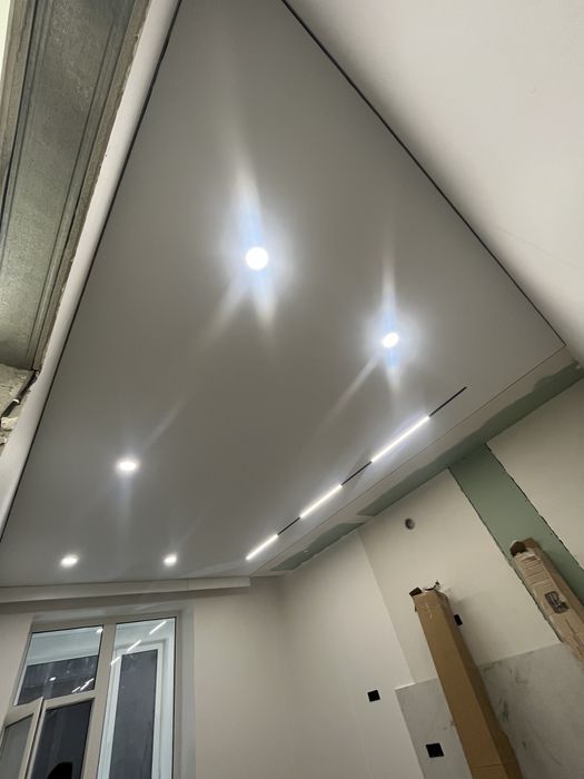 Натяжные потолки