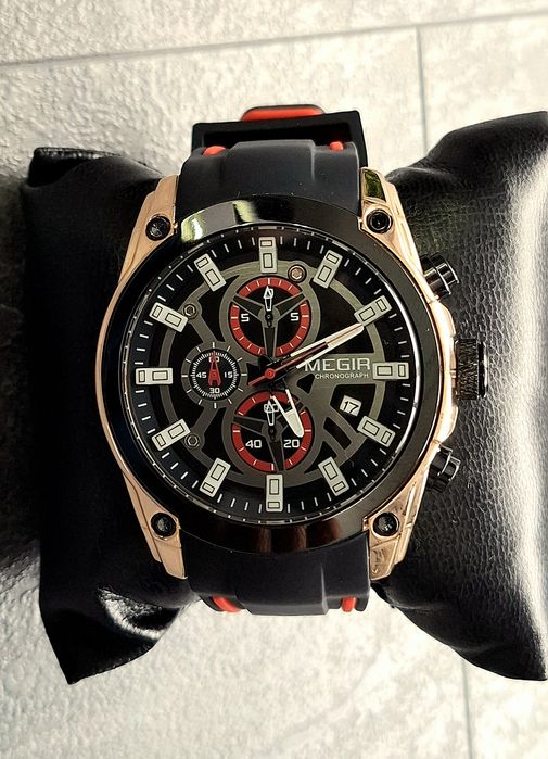 4 модела Оригинални часовници на MEGIR  I CHEETAH
