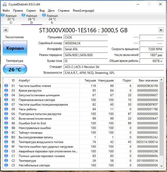 HDD 3,5" Seagate 3tb Твърд диск
