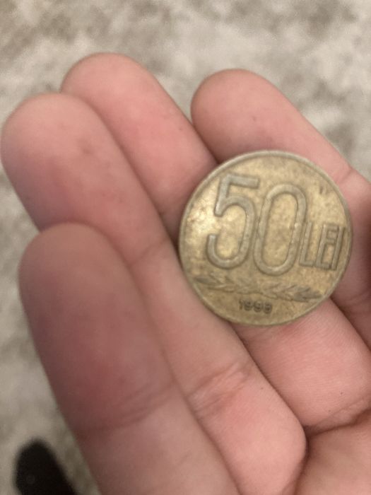 Monedă 50 de lei .fabricată în anul 1993 Românească