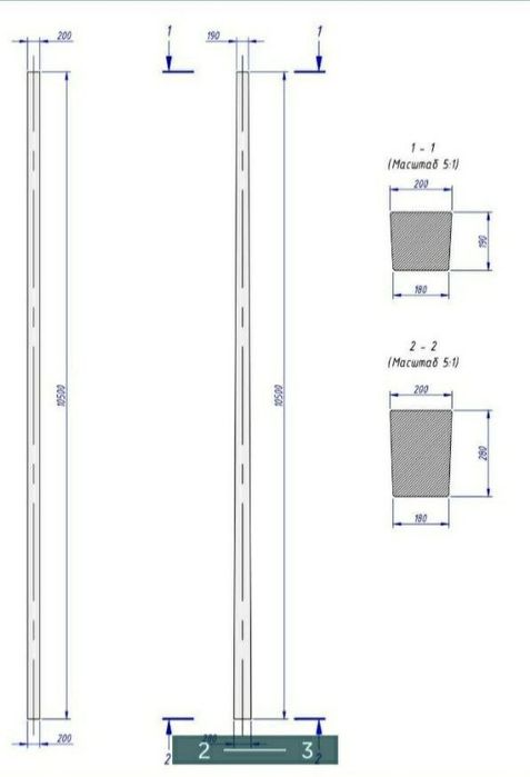 Опоры ЛЭП СВ-110, СВ-105, СВ-95. Бетонные столбы. Доставка