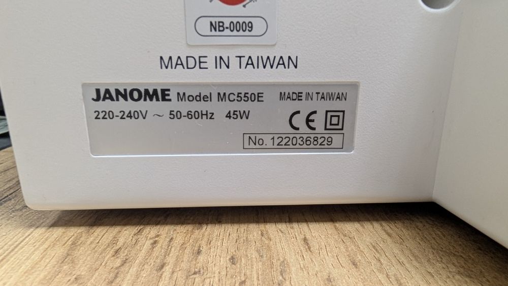 Машинка Janome 550E
