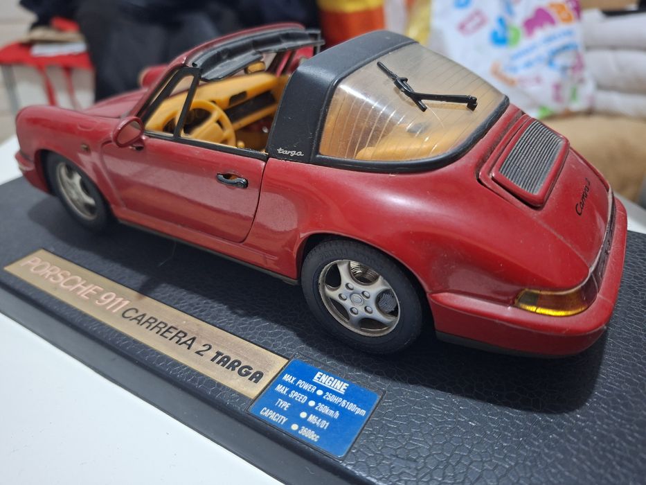 Macheta metalica Porsche 911 Targa
