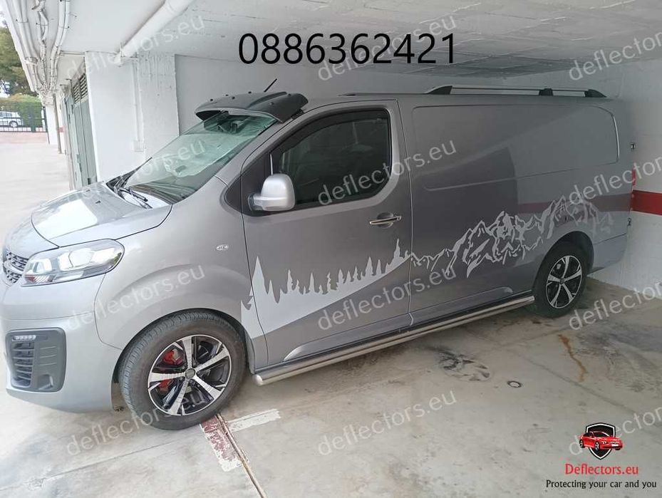 Козирка за предно стъкло, сенник за бус,камион,джип -  Deflectors.eu