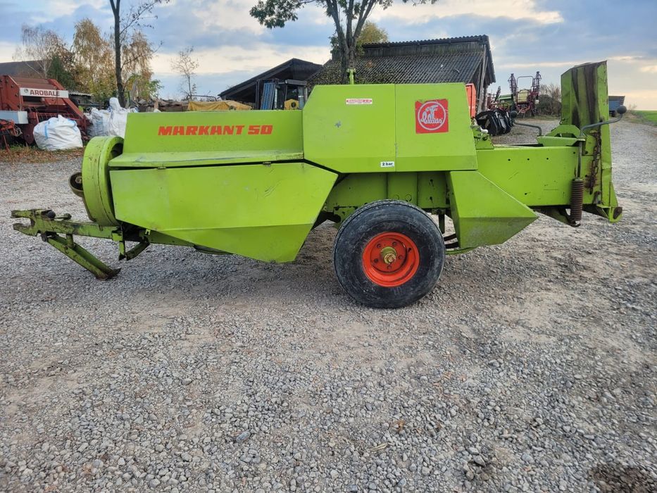Пресс-подборщик Claas Markant 50. Франция