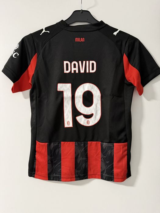 Echipament fotbal pentru copii ( tricou  + pantaloni ) , AC Milan