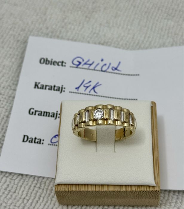 Inel Aur 14K, 7g,  marimea 22-62