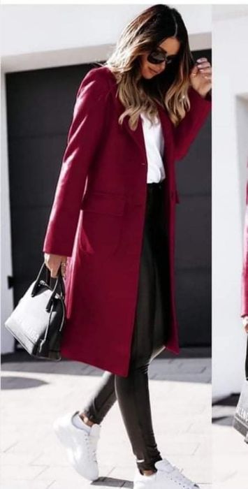 Дамско елегантно палто