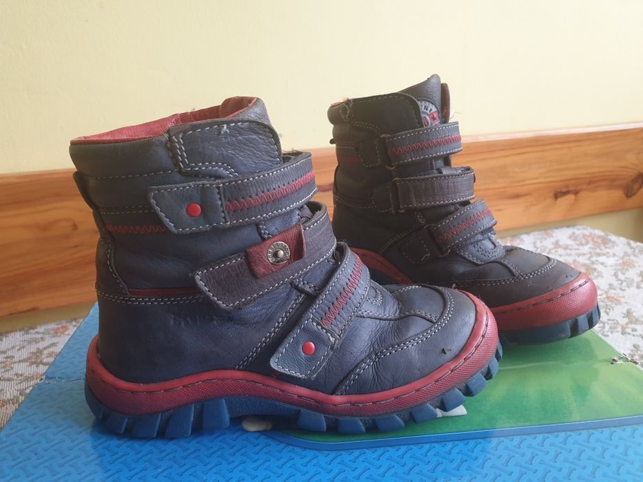 Детски ботуши естествена кожа