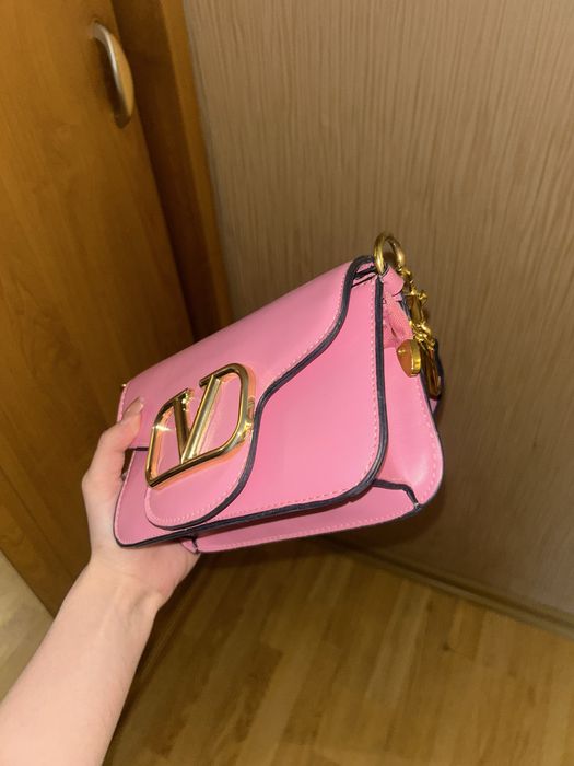 Сумка розовая женская