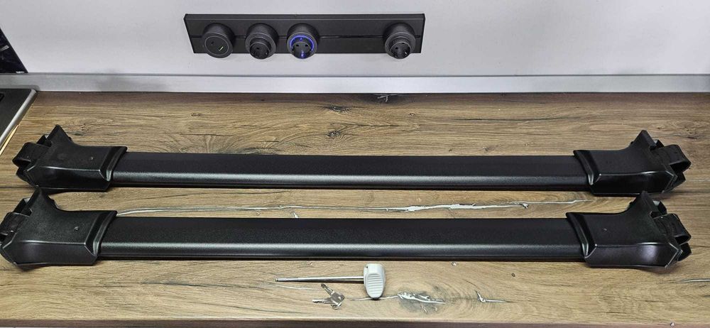 Bare transversale Thule Evo Raised Rail WingBar Edge Black pentru VOLKSWAGEN Tiguan (Mk. III) 5 uși SUV