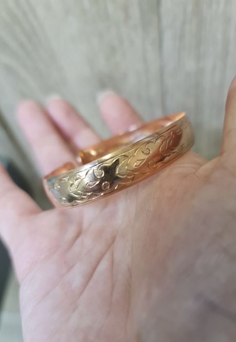 Золотой советский браслет Билезик