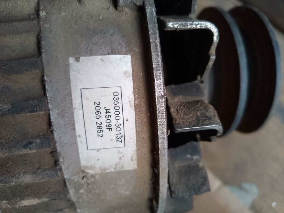 Alternator JCB motor isuzu