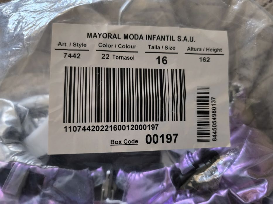 Зимно детско яке Mayoral 162